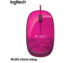 Chuột Logitech M105 Optical USB | Màu Hồng