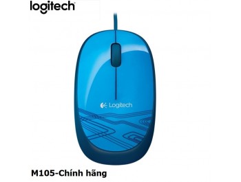 Chuột Logitech M105 Optical USB | Màu Xanh