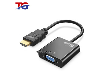  Cáp chuyển HDMI sang VGA cao cấp  - Dorewin C1192