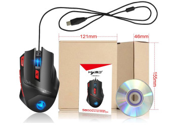 Chuột Gaming HYSJ S800 có dây – Chính hãng – Chơi game Cực thích