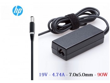 Sạc laptop HP 19V - 4.74A - 90W  - Chân kim to thông dụng - chính hãng