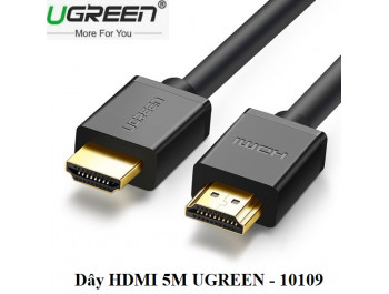 Cáp HDMI 5m Chính hãng Ugreen UG-10109 hỗ trợ 3D 4K
