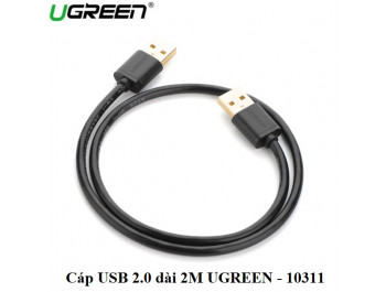 Cáp USB 2.0 dài 2m Chính hãng Ugreen UG - 10311