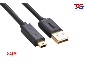 Cáp chuyển đổi UGREEN USB ra Mini USB - 10353 - chính hãng