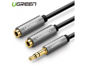Cáp chia Audio 3.5mm 1 ra 2 cao cấp Ugreen 10532 - Ugreen 10532