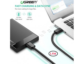 Cáp Micro USB 3.0 Dài 1,5M Ugreen 10842 Cao Cấp