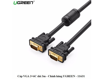 Cáp VGA 3M chính hãng Ugreen UG-11631 Cao Cấp