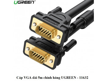 Cáp VGA dài 5M chính hãng Ugreen UG-11632