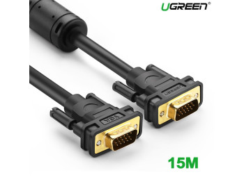 Cáp VGA 15M cho Màn Hình, Máy Chiếu Chính Hãng Ugreen 11634 Cao Cấp