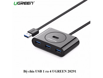 Bộ Chia USB 1 Ra 4 Cổng USB Chuẩn 3.0 UGREEN 20291 