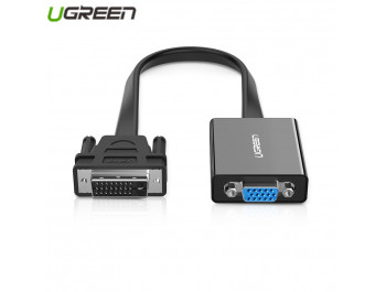Cáp chuyển đổi DVI 24+1 sang VGA Ugreen 40259 cao cấp - Ugreen 40259