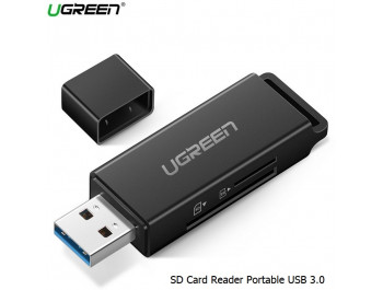 Card reader SD, TF Portable USB 3.0 Ugreen 40750 chính hãng