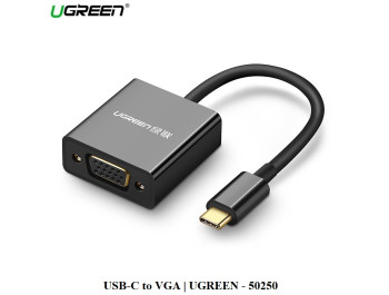 Cáp chuyển USB-C to VGA Chính Hãng UGREEN 50250