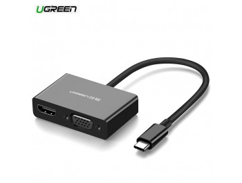Cáp Chuyển Đổi USB Type-C Sang Vga HDMI UGREEN 50251 - UGREEN 50251 CAO CẤP