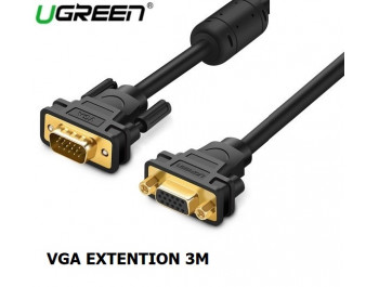 Cáp VGA nối dài 3m Chính hãng UGREEN 30745 - UGREEN 30745