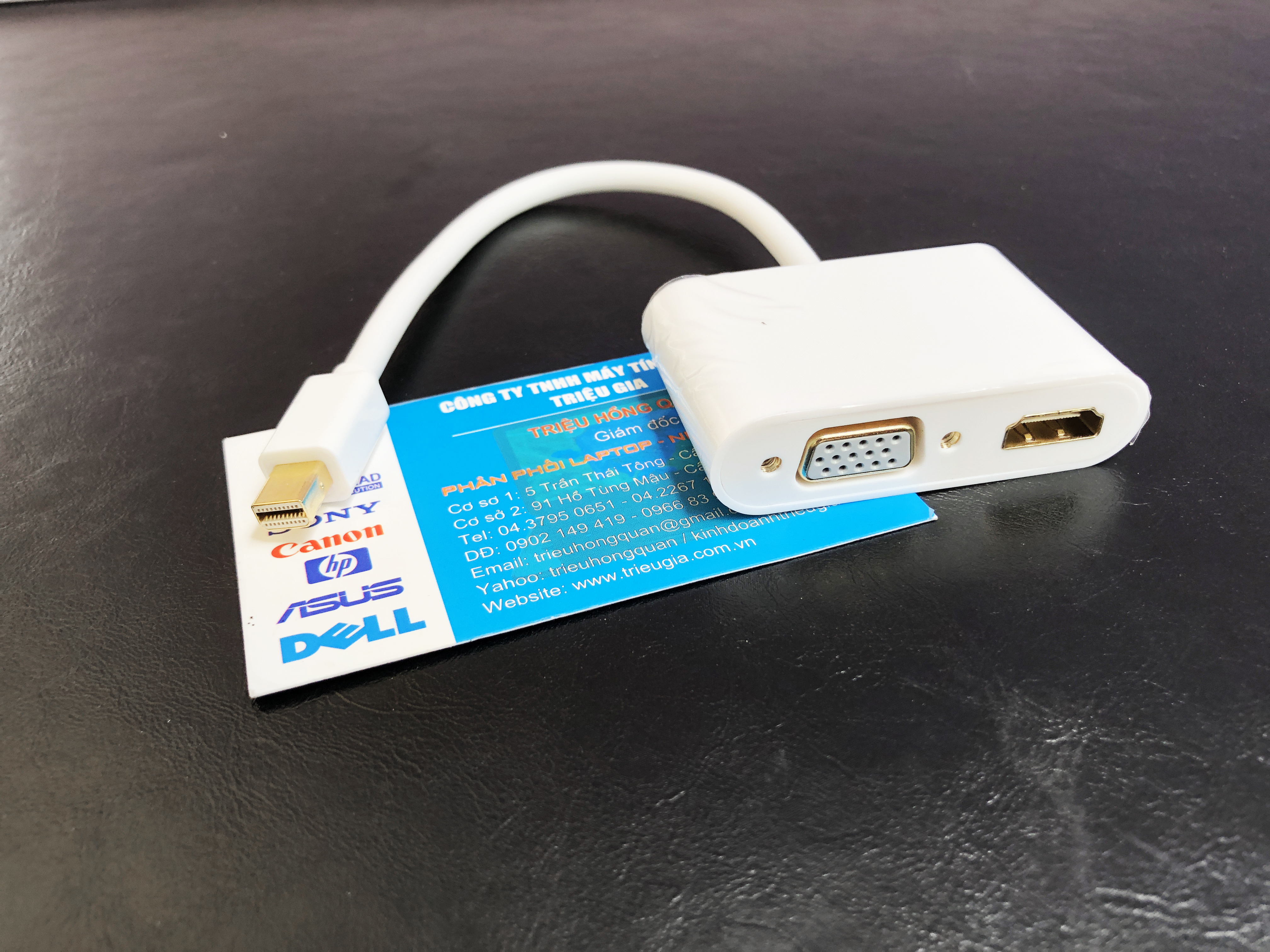 Cáp chuyển đổi Mini Displayport to HDMI và VGA - Dorewin C1121