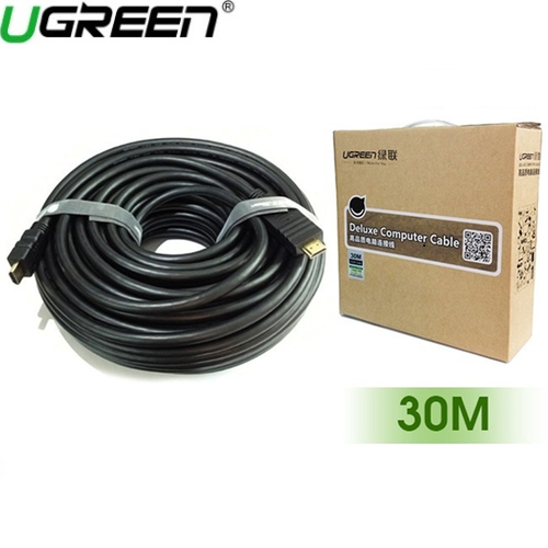 Cáp HDMI dài 30M hỗ trợ 4k 2k chính hãng Ugreen - UG-10114