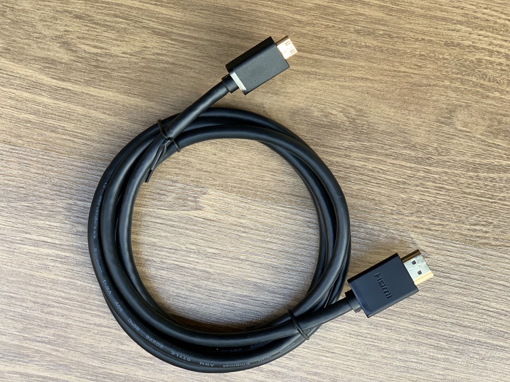 Cáp Mini HDMI to HDMI hỗ trợ độ phân giải 4K chính hãng Ugreen - 10117
