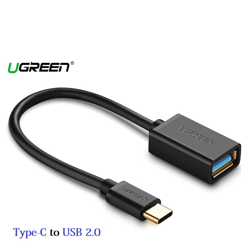OTG - Cáp chuyển đổi USB-C sang USB 2.0 chuẩn A cổng âm Ugreen 30175 - 30175