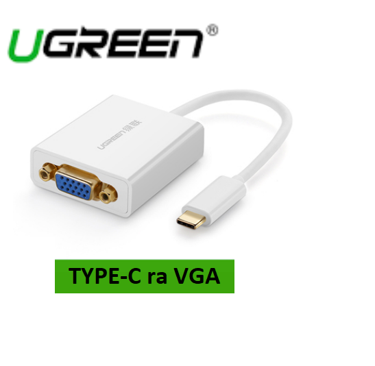 Cáp USB Type C ra VGA Ugreen 40274 - Type C to VGA Ugreen