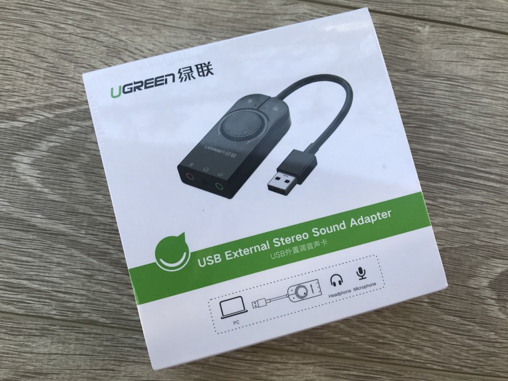 Cáp USB Sound 3.5mm Loa & Mic Có Volume control UGREEN 50599