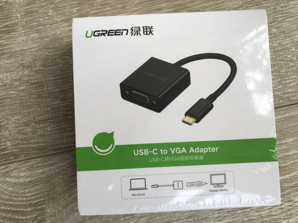 Cáp chuyển USB-C to VGA Chính Hãng UGREEN 50250