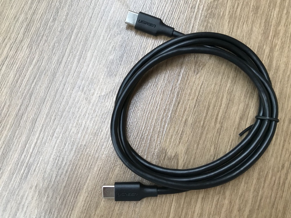 Cáp USB Type-C chính hãng Ugreen 50997 (Black, 1M)