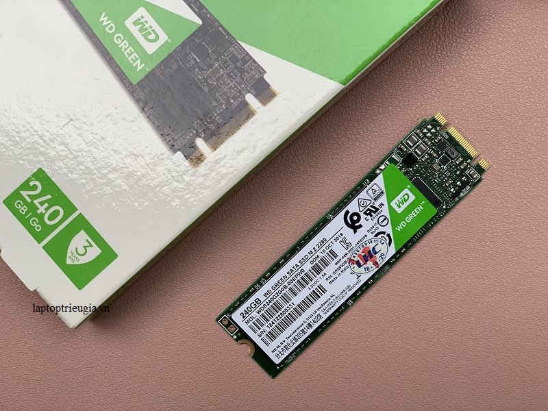 Ổ cứng SSD WD 240GB Green - Hàng Chính Hãng - SSD WD 240G GREEN WDS240G2G0B