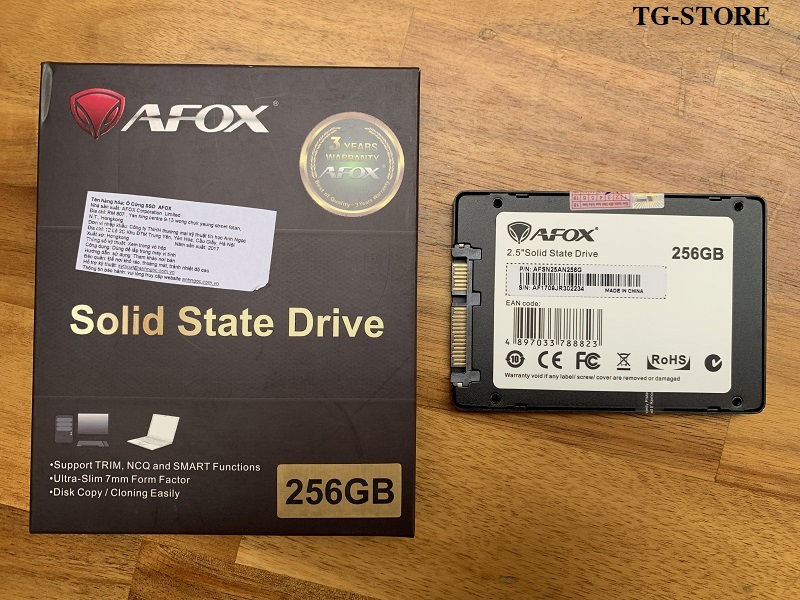 Ổ cứng SSD AFOX 256Gb  2.5inch - Chính hãng