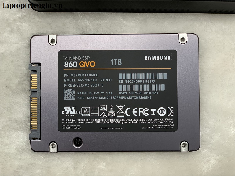 Ổ cứng SSD Samsung 860 QVO 1Tb 2.5-Inch SATA III Chính hãng - SSD samsung 1Tb